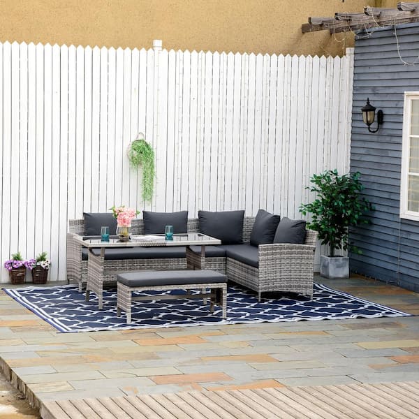 9 ft. W x 12 ft. L 0.12 in. Thickness Rectangle Outdoor RV Rug Pad