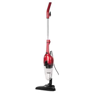 Chili Tempest 2-in-1 Vacuum Cleaner, Stick and Handheld, Bagless, Corded, HEPA, Upright Vacuum, Red, Bagless, Corded