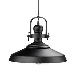 Dido 1-Light Matte Black Pendant Lamp