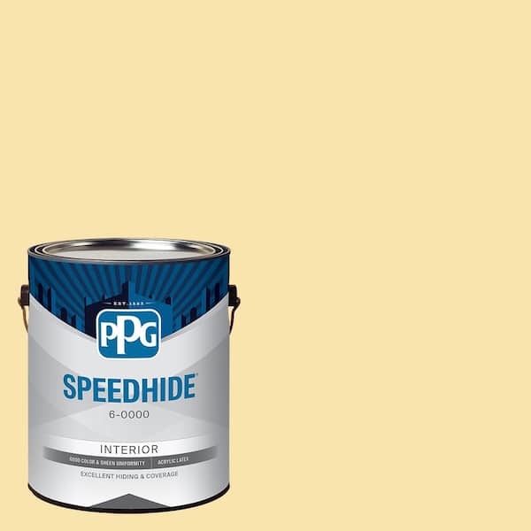 1 gal. PPG12-01 Corn Silk Ultra Flat Interior Paint