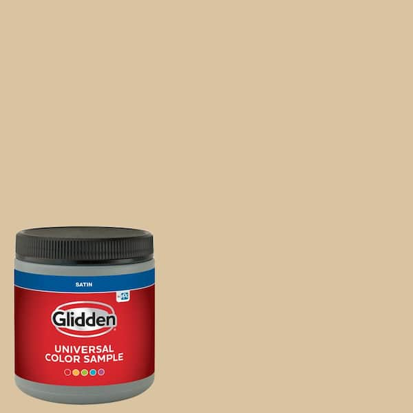 Glidden 8 oz. PPG1094-3 Birch Beige Satin Interior Paint Sample