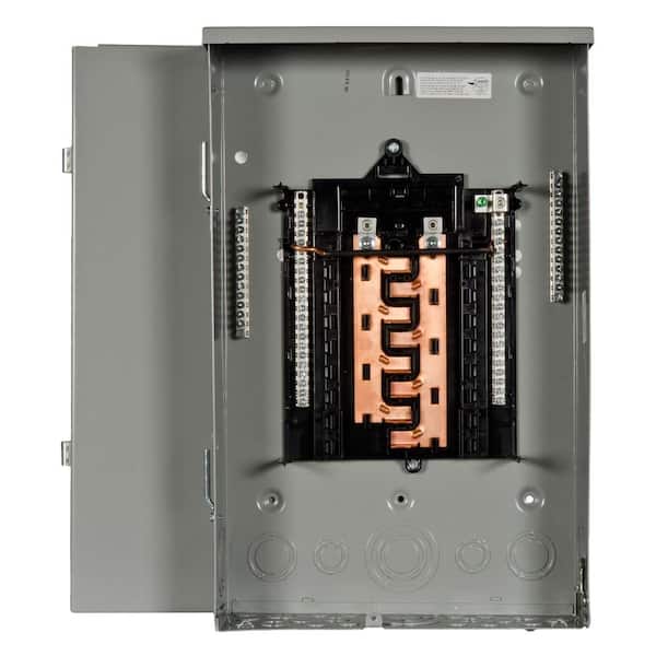 PL Series 125 Amp 16-Space 24-Circuit Main Lug Outdoor Load Center