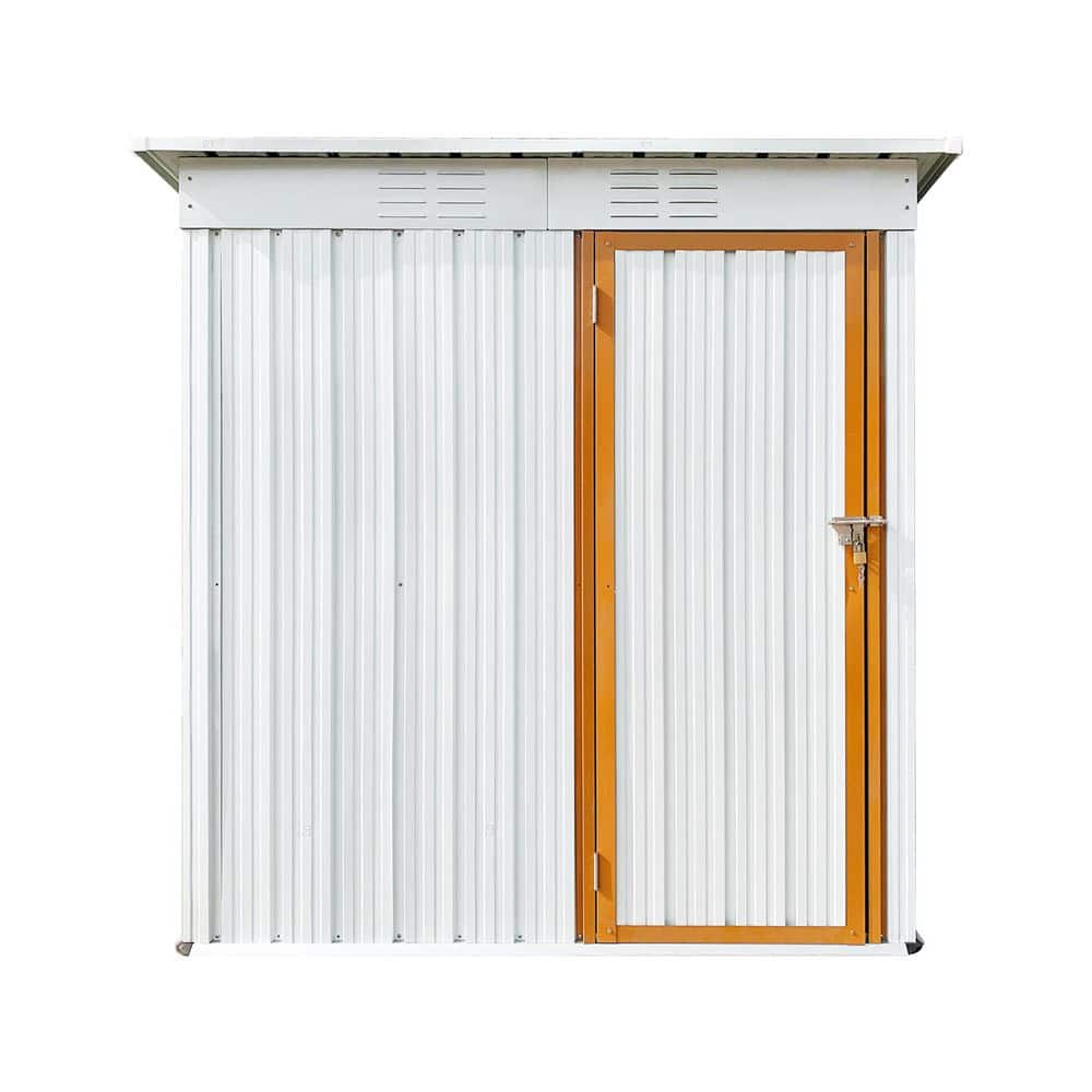 5 ft. W x 3 ft. D Metal Outdoor Garden Sheds with Door (15 sq. ft.)