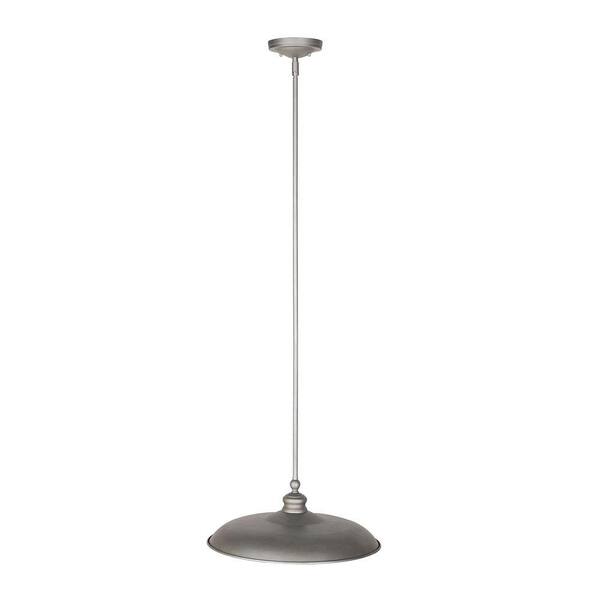 Design House Kimball 1-Light Galvanized Steel Indoor Pendant