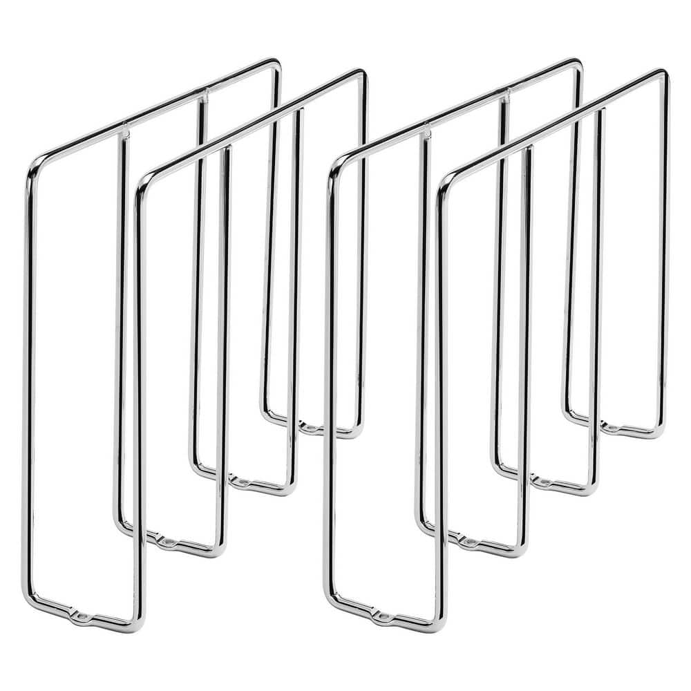 Rev-A-Shelf U-Shaped Wire Tray Divider Bakeware Cookie Sheet Organizer for  Wall or Base Kitchen Cabinets for Face Opening of 3.25 Chrome, 596-10CR-52