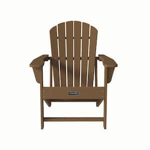 Brown HDPE Composite Adirondack Chair