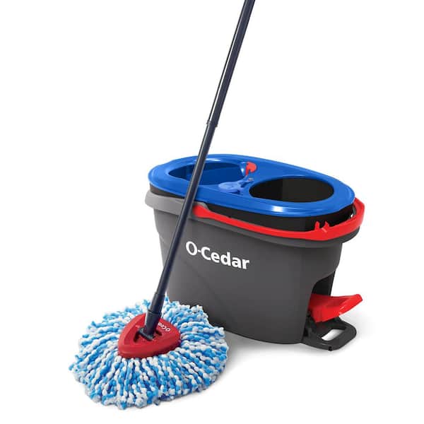 O Cedar Rinseclean Spin Mop And Bucket, O Cedar Hardwood Floor Microfiber Mop Classic