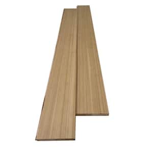 1 in. x 6 in. x 8 ft. Western Red Cedar Vertical Grain Clear Tongue and Groove Board (2-Pack)