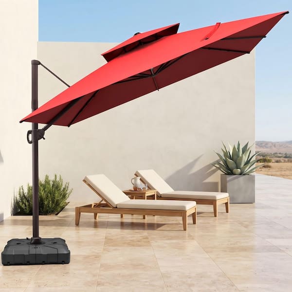 8 x 11 patio umbrella Formosa Covers Cantilever Replacement Canopy TOP ONLY for Foot Rib Outdoor Garden Offset Umbrella Fabric Round Octagonal, Premium The ideal shade coverage for this model is up to 72 tables Galtech 779 8'x11' Oval Deluxe