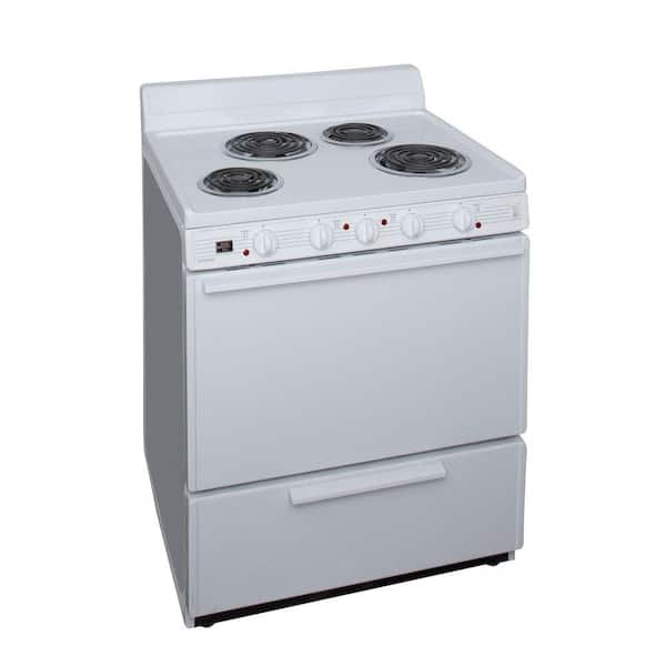 30 in. 3.91 cu. ft. Electric Range in White