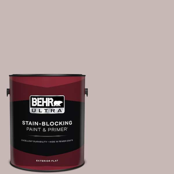 BEHR ULTRA 1 gal. Home Decorators Collection #HDC-CL-25G Georgian Pink Flat Exterior Paint & Primer