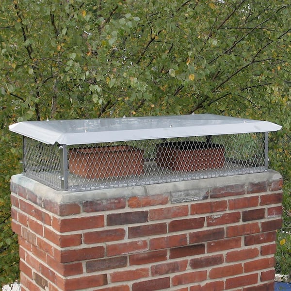 Multi Flu Cement Down Chimney Cap Check Sizes 10"x10" to 10"x60" 