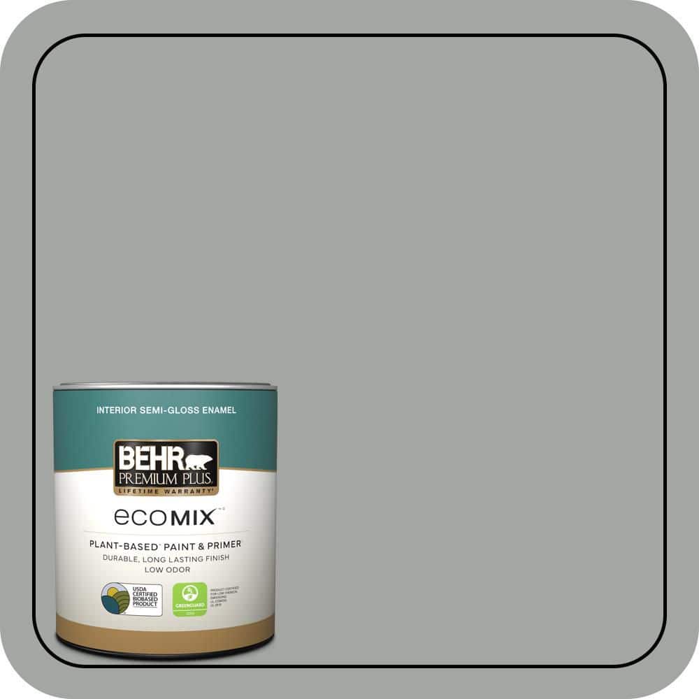 1 qt. #PPU25-16 Chain Reaction Semi-Gloss Enamel EcoMix Plant-Based Interior Paint & Primer price history on PriceWatchPro