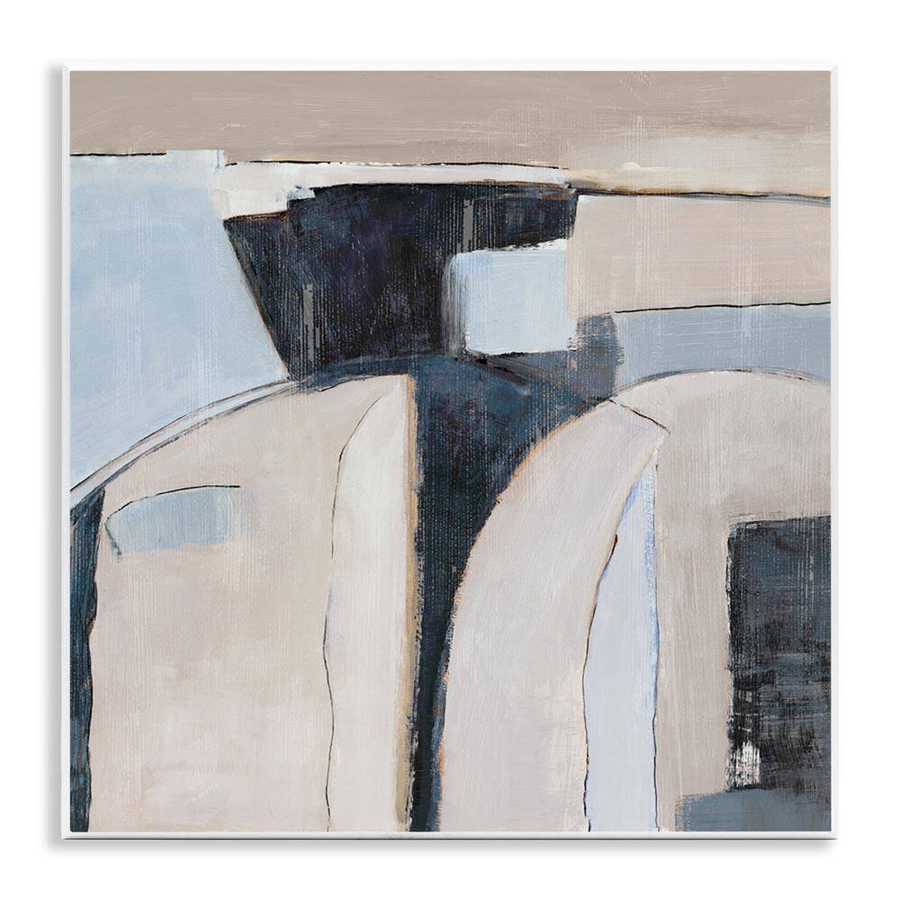 Southwestern Beige and Grey by Jacob Q Unframed Abstract Graphic Art Print 12 in. x 12 in. price history on PriceWatchPro