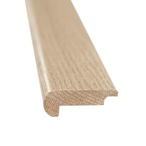 Beach Buff 0.76 in. T x 2.15 in. W x 78 in. L Luxury Overlapping stairnose Molding  Trim