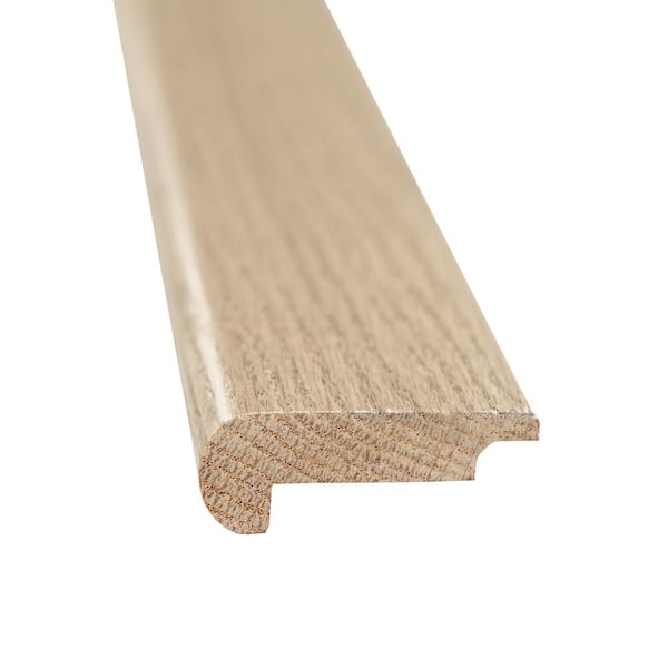 A&A Surfaces Beach Buff 0.76 in. T x 2.15 in. W x 78 in. L Luxury Overlapping stairnose Molding  Trim