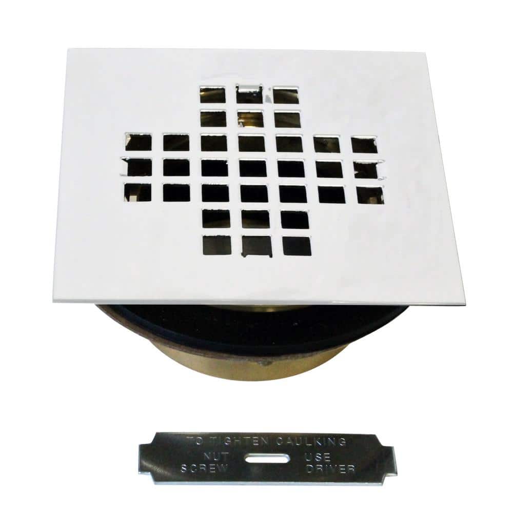 Reviews for Westbrass 2 in. NoCaulk Brass Compression Shower Drain