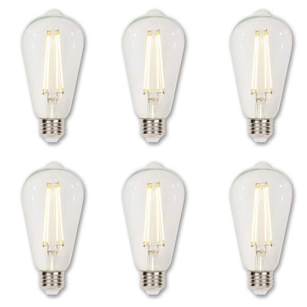 9 Boxes Gmy LED Vintage Edison Filament ST19 4.5W 120V Light Bulb Retro Warm Dimmable Lamp 4/Box