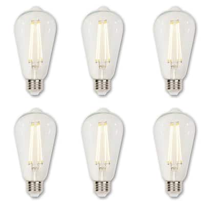 Westinghouse Lighting 0518600 40-Watt Equivalent ST15 Dimmable Clear Filament LED Light Bulb with Medium Base Westinghouse Lighting 0518600 40-Watt Equivalent ST15 Dimmable Clear Filament LED Light Bulb with Medium Base
