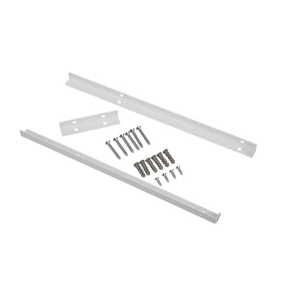 ClosetMaid Selectives 14 in. L White Steel Fixed Mount Shelving Standard Support Bracket Kit