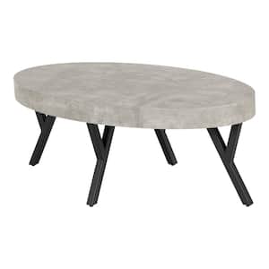 FUIN 36 in. Brown/Black Round Wood Top Coffee Table PH0402-4 - The Home  Depot
