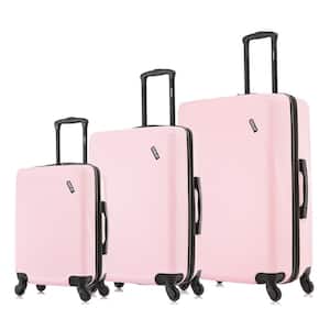 Discovery Lightweight Hardside Spinner Pink 3-Piece Luggage set 20 in. x 24 in. x 28 in.