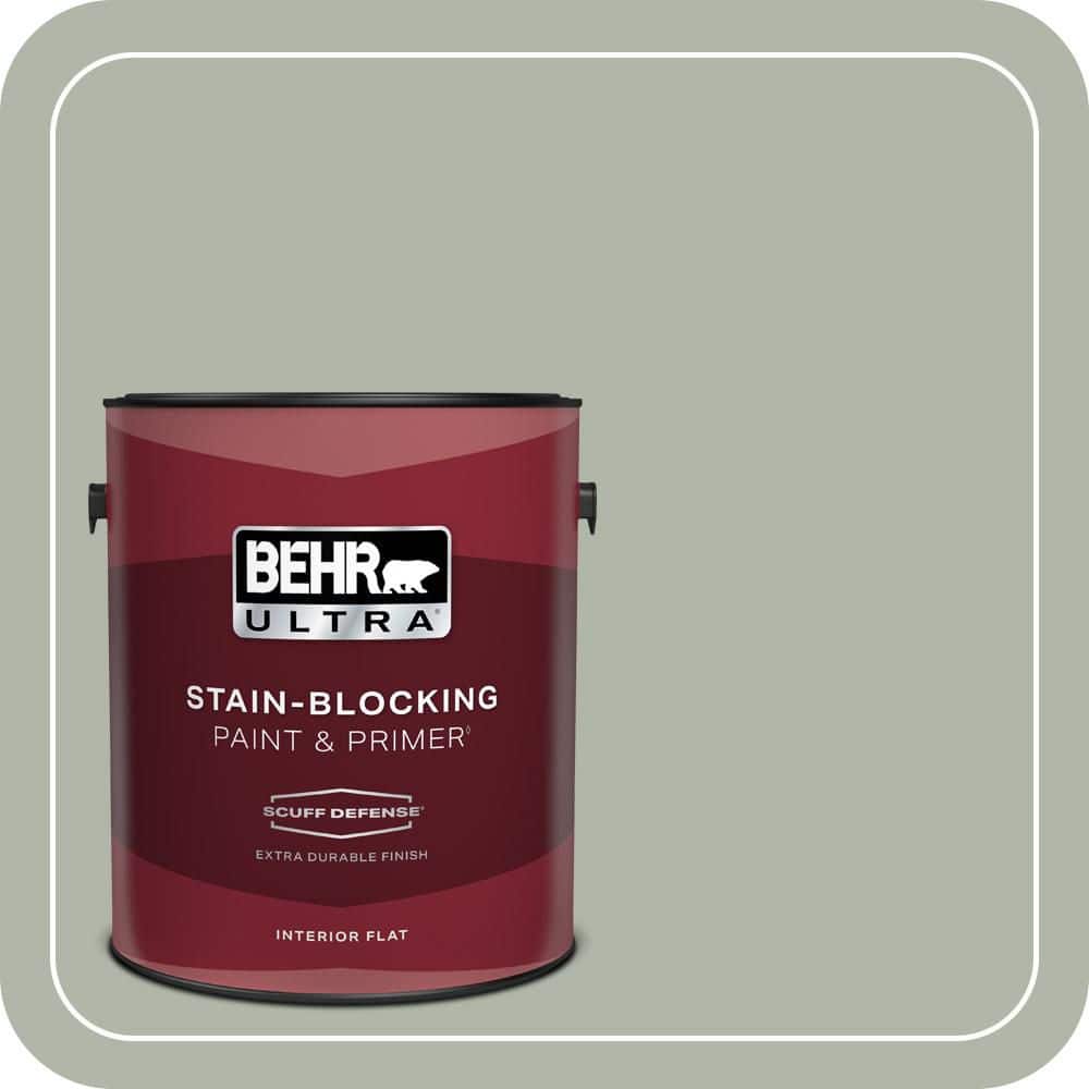 1 gal. #ICC-56 Green Tea Extra Durable Flat Interior Paint & Primer price history on PriceWatchPro