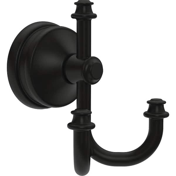 Delta Mylan Multi-Purpose Triple Towel Hook Bath Hardware Accessory in Matte Black