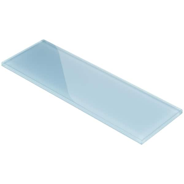 Ivy Hill Tile Contempo Blue Gray Polished 4 in. x 12 in. x 8 mm