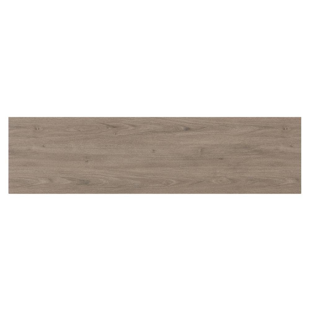 Quincy 58'' Gray Wash Solid Wood TV Stand with Enclosed Cabinets