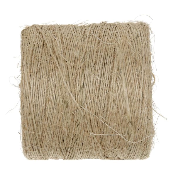 Everbilt #42 x 2250 ft. Twisted Sisal Rope Twine, Natural 73250