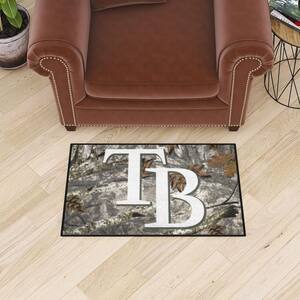 Fanmats Tampa Bay Devil Rays All-Star Rug - 34 in. x 42.5 in. - Retro Collection