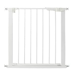 29.5 in. H Pressure Mount Gate Auto Close Gateway in White