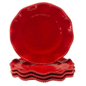 Perlette Red Salad Plate (Set of 4)