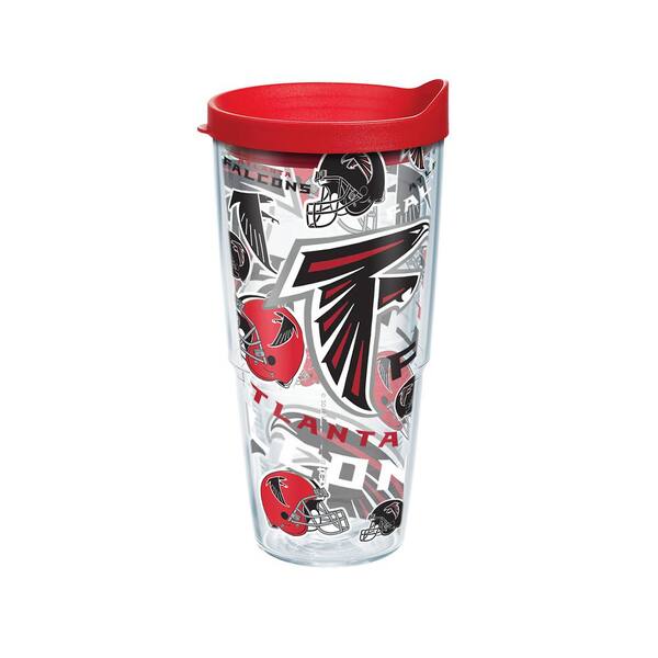 Tervis NFL Atlanta Falcons All Over 24 oz. Double Walled Insulated Tumbler with Travel Lid