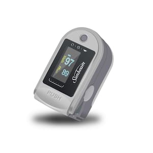 Pulse Oximeter with Batteries, Lanyard and Case