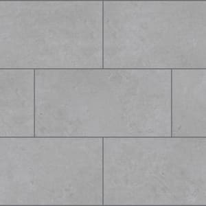Glenbarr Concrete 22 MIL x 18.5 in. W x 37 in. L Waterproof Click Lock Luxury Vinyl Tile Flooring (457.2 sq. ft./pallet)
