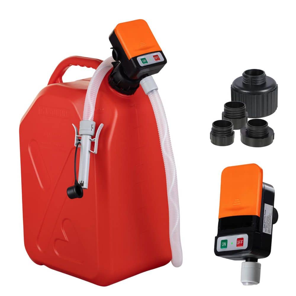 3.2 GPM Fuel Transfer Pump Kit with 4 Tank Adapters, Auto-Stop Sensor and Overflow Prevention, Portable Gas Pump price history on PriceWatchPro