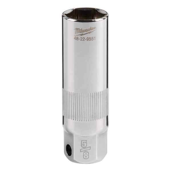 ホーク Milwaukee 3/8 in. Drive 5/8 in. Spark Plug Socket 48-22-9551 - The