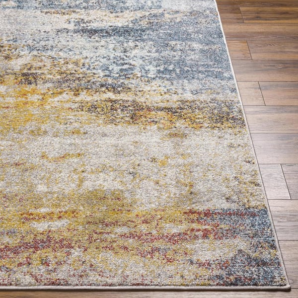 Ivy Medium Gray 3 ft. x 12 ft. Indoor Area Rug