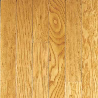 Oak Toffee Solid Hardwood Flooring - 5 in. x 7 in. Take Home Sample