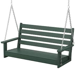 Grant Park 48 in. 2-Person Green HDPE Plastic Swing