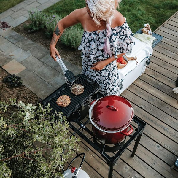 GASONE High Pressure Double Propane Burner Outdoor Cooker Fryer