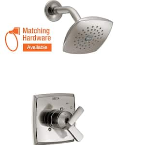 Delta Ashlyn 1-Handle Pressure Balance Shower Faucet Trim Kit in