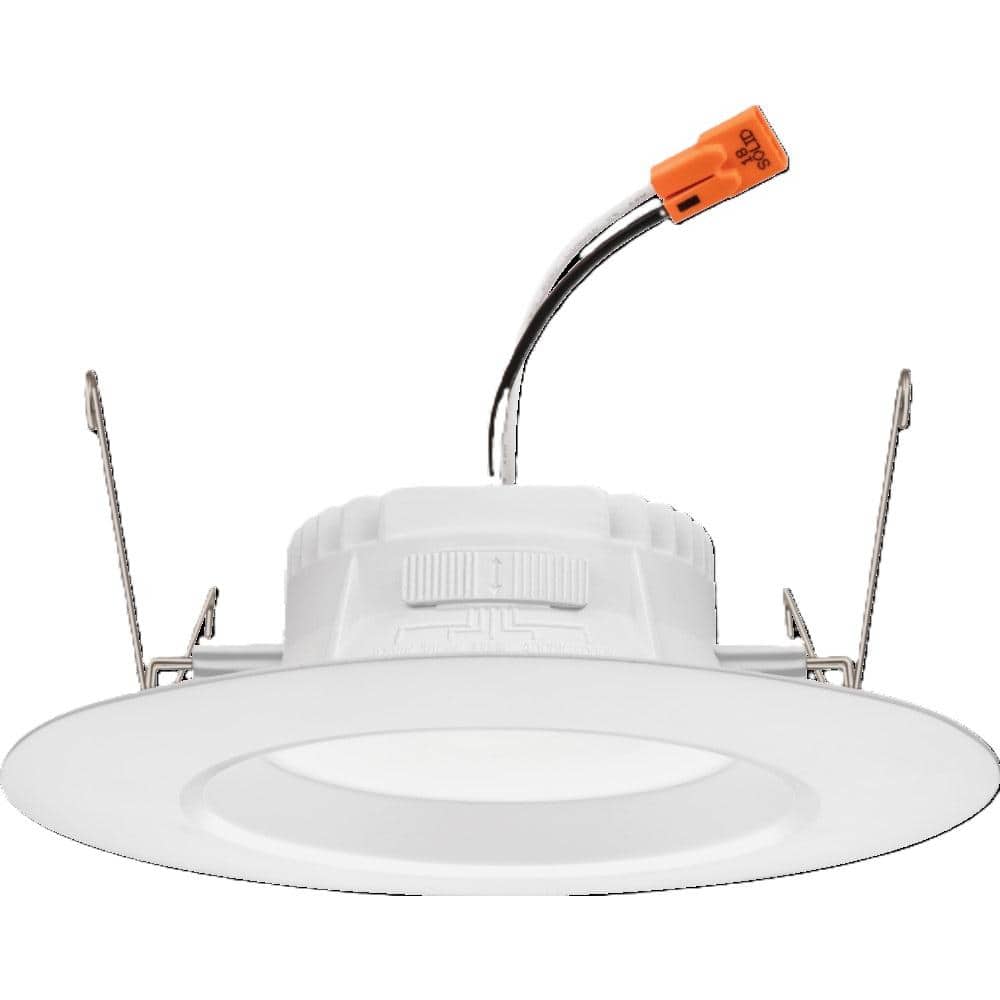 Matte White 6'' LED Recessed Downlight Kit with App Control
