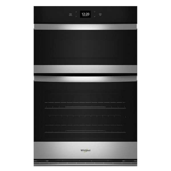 27 in. Electric Wall Oven & Microwave Combo in. Fingerprint Resistant Stainless Steel with Convection and Air Fry