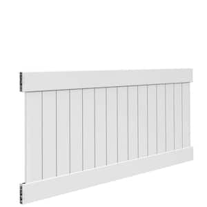 Veranda 6 Ft H X 6 Ft W White Vinyl Windham Fence Panel 73014216 The Home Depot