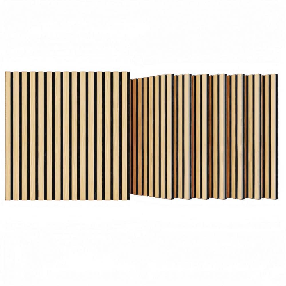 8-Piece Oak Acoustic Panels and Wooden Strip Acoustic Boards - for Office Walls Bedrooms Gyms Kitchens and Ceilings price history on PriceWatchPro