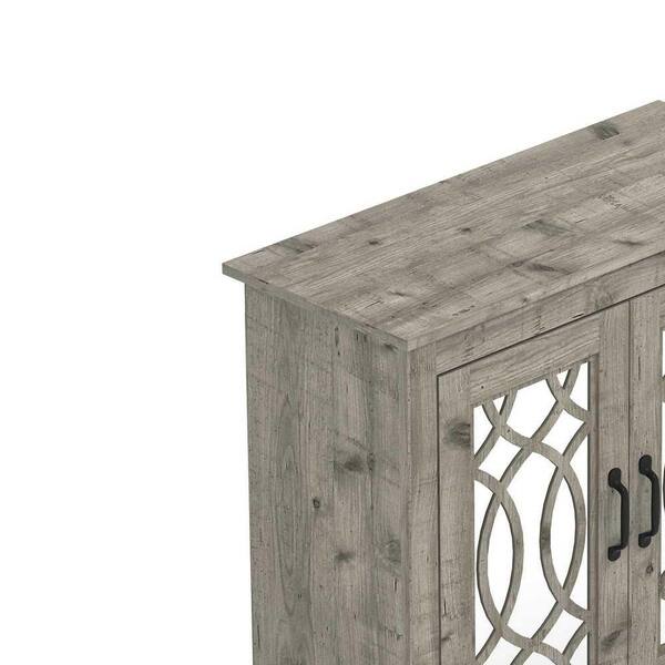 Rustic Distressed Grey Shoe Cabinet – ATL (All The Luxury) Furniture