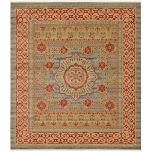 Palace Quincy Light Blue 10' 0 x 11' 4 Square Rug